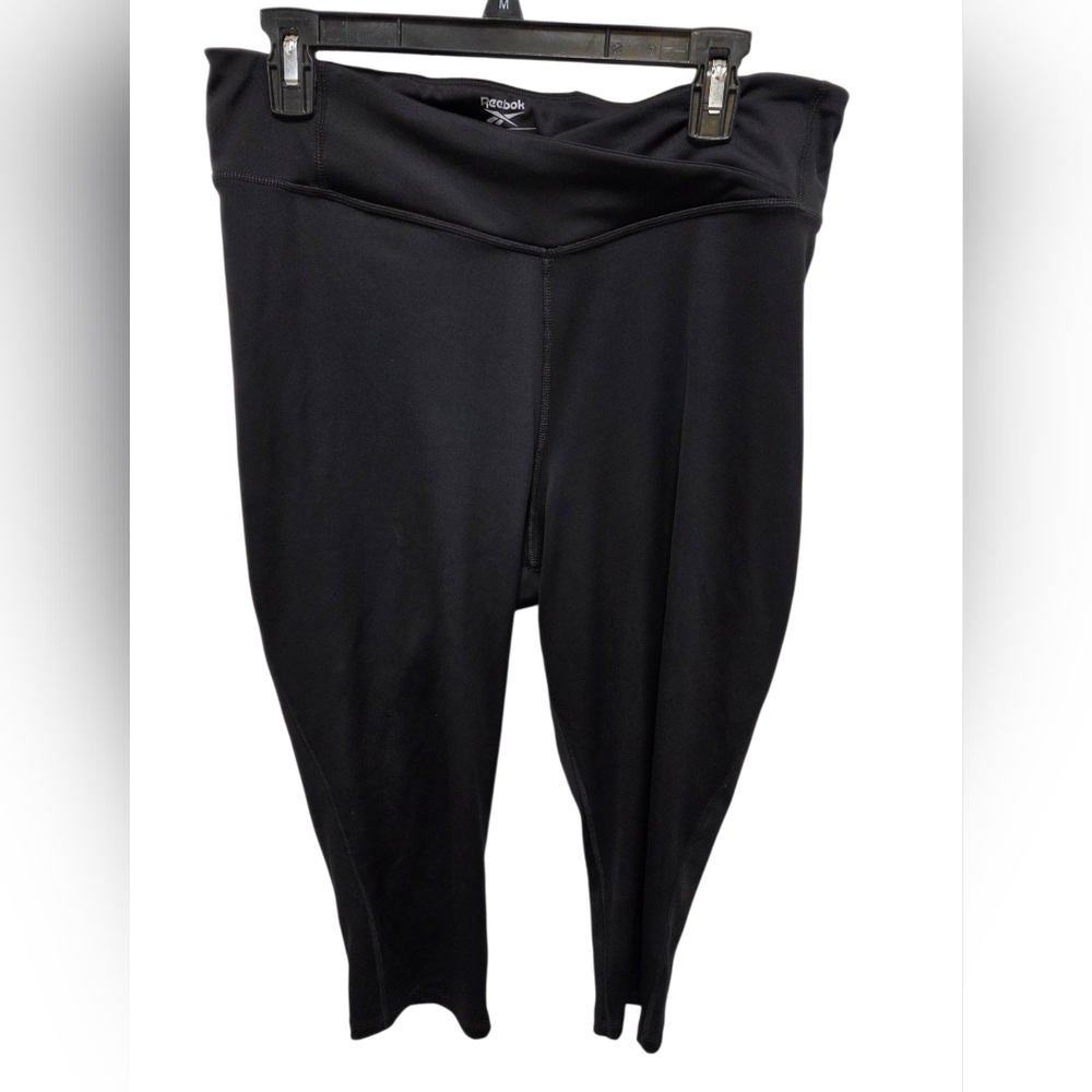 Reebok Black Capri Speewock Leggings